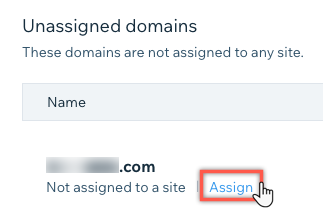 Reconnect Your Domain, Wix.com