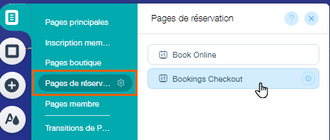 Wix Bookings : Personnaliser les pages de l'agenda de réservation