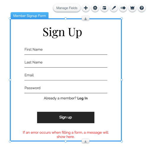 Email Sign in / Sign up instructions