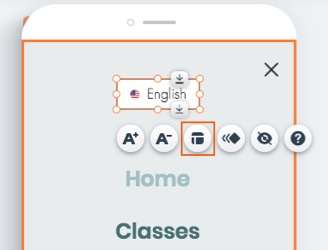 Wix マルチリンガル モバイル版サイトで言語メニューをカスタマイズする サポートセンター Wix Com