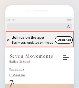 A screenshot showing the member section of the spaces app.