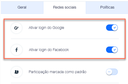 Personalizar as configurações de login no aplicativo File Share, Central  de Ajuda