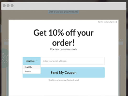 Third Party App Give Coupons Sell More By Kliken Help Center Wix Com