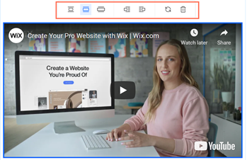 Customizing your post's video