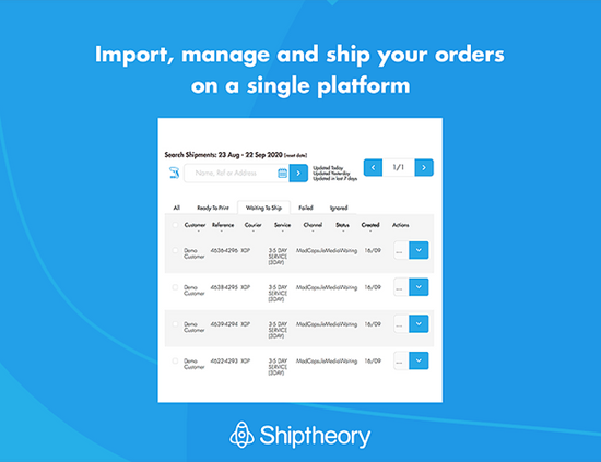 How to integrate with  : Shiptheory Support