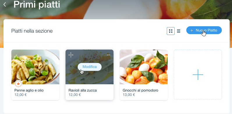 Wix Restaurants: configurare gli ordini online per il tuo