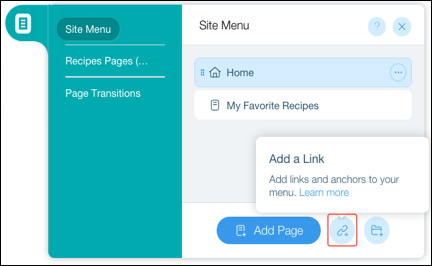 動的ページにリンクする サポートセンター Wix Com