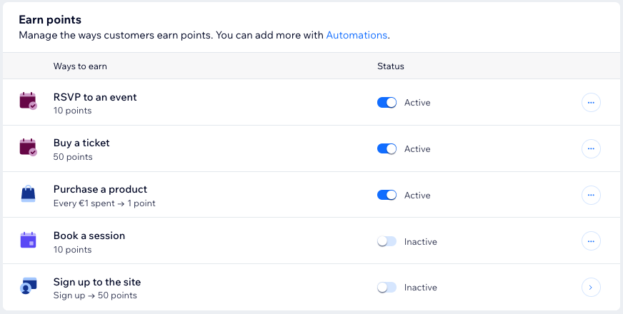 Wix Loyalty Program An Overview Help Center Wix
