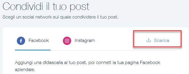 SCARICARE SITO DA WIX