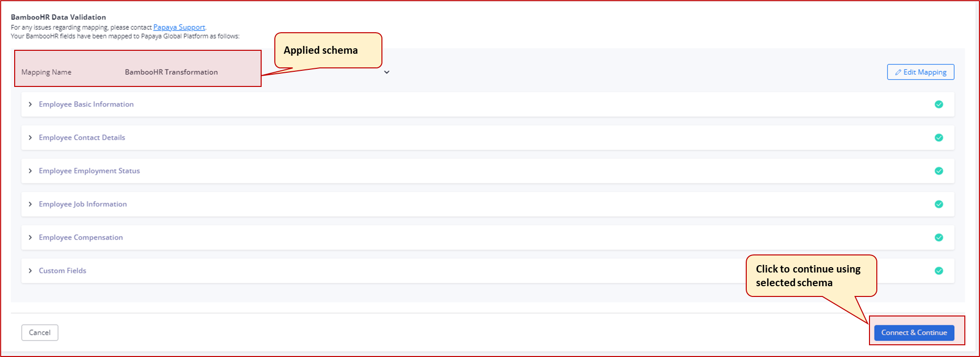 BambooHR API Integration