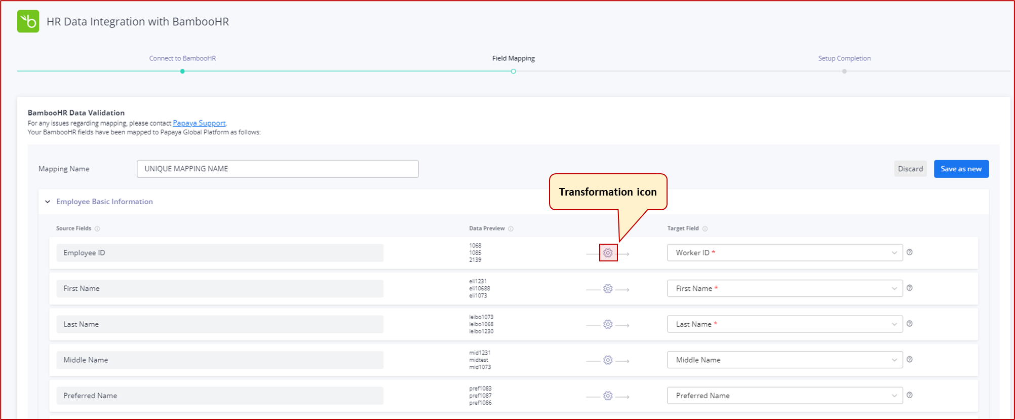 BambooHR API Integration