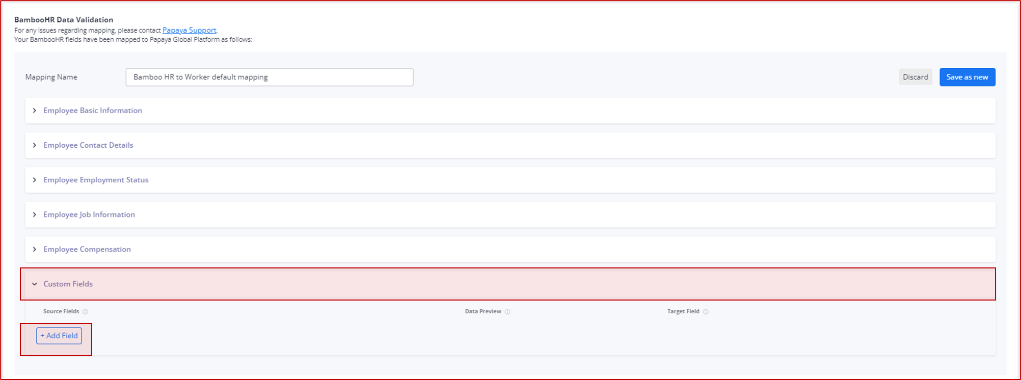 BambooHR API Integration
