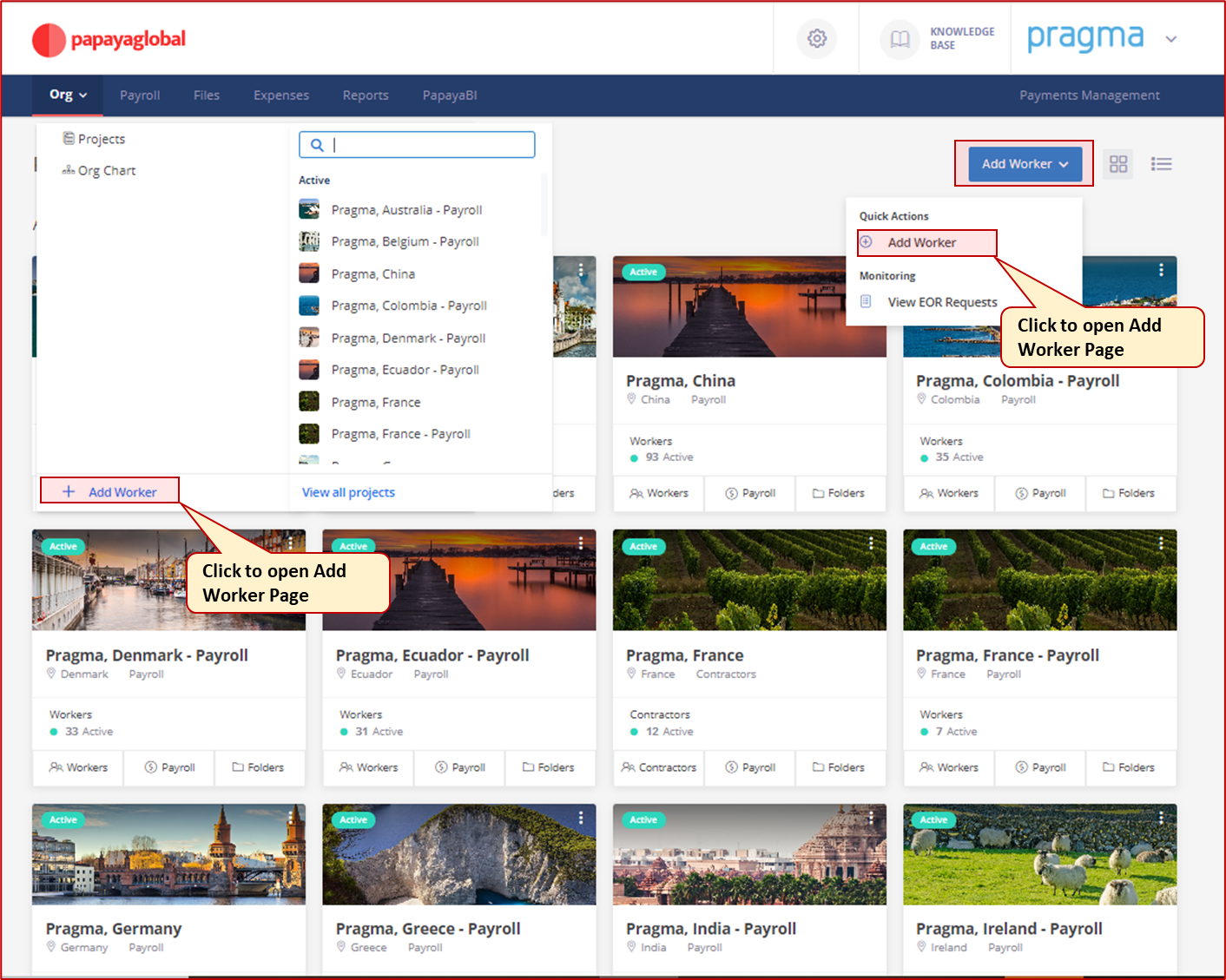Payroll Wizard: Creating a Payroll Worker