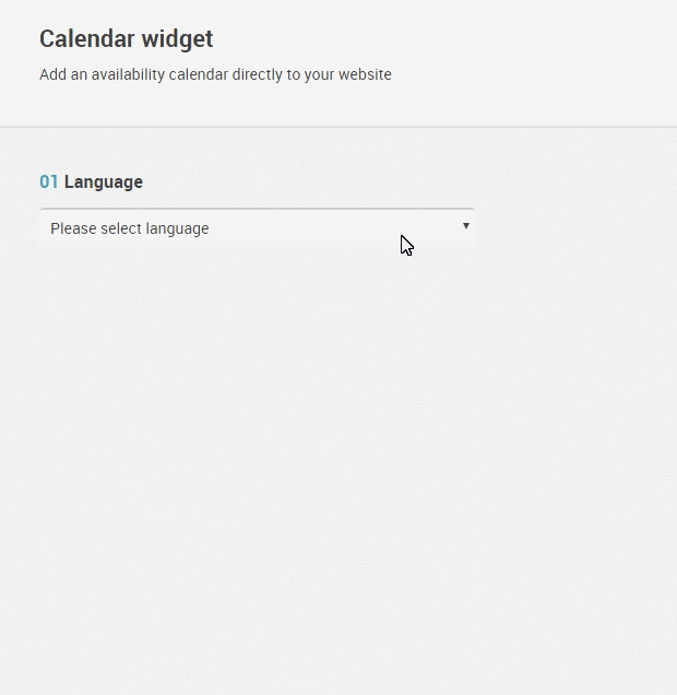 カレンダーウィジェットとの統合を使うには Regiondo Gmbh