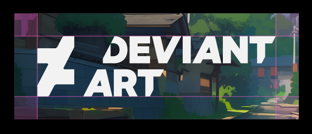 Logo placement example