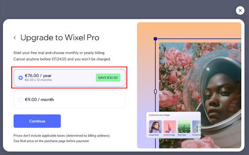 Upgrade to Wixel Pro through your DeviantArt Wixel Pro coupon.