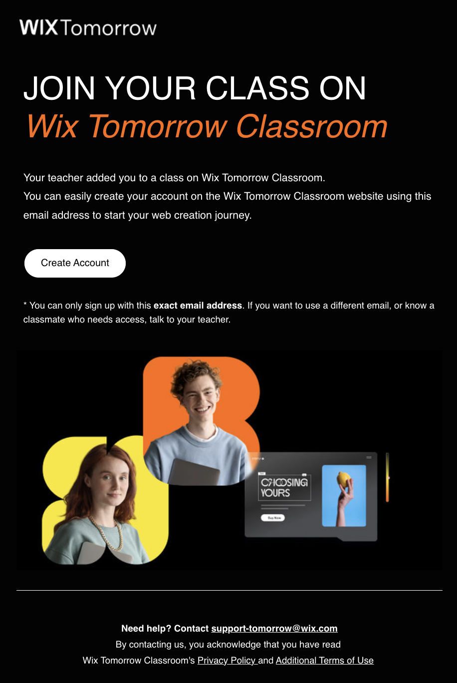 Adding Students to Your Class - Wix Tomorrow Classroom Knowledge Base