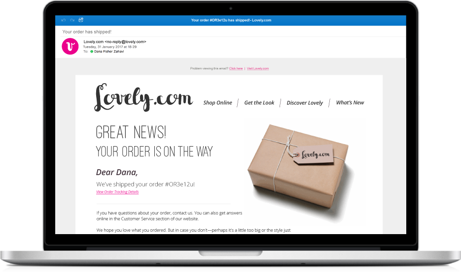 Transactional Email Example