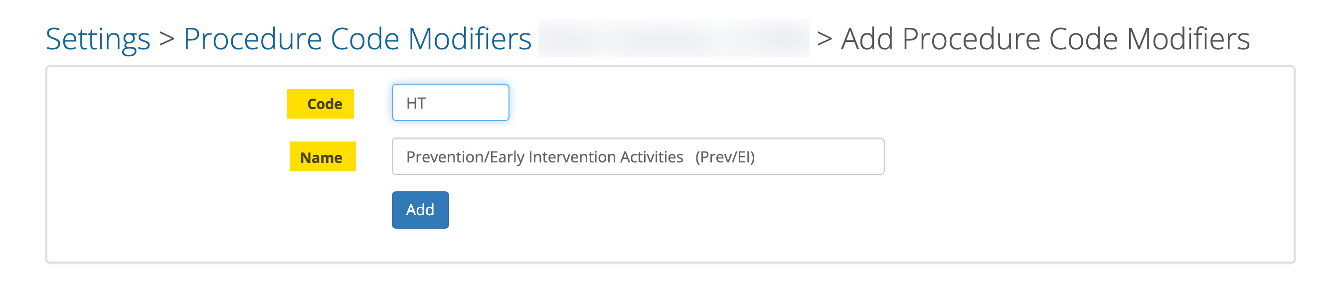 Procedure Code Modifiers – TherapyMate